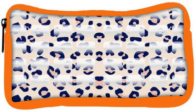 

Snoogg Eco Friendly Canvas Leopardshelf Student Pen Pencil Case Coin Purse Pouch Cosmetic Makeup Bag (ORANGE) Pouch(Multicolor)