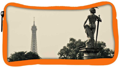 

Snoogg Eco Friendly Canvas Pigeon And Statue Designer Student Pen Pencil Case Coin Purse Pouch Cosmetic Makeup Bag (ORANGE) Pouch(Multicolor)