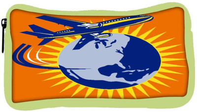 

Snoogg Eco Friendly Canvas Commercial Jet Plane Airliner Flying Globe Student Pen Pencil Case Coin Purse Pouch Cosmetic Makeup Bag (GREEN) Pouch(Multicolor)