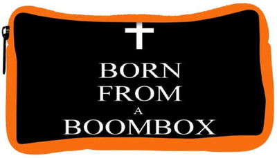 

Snoogg Eco Friendly Canvas Born From A Boombox Student Pen Pencil Case Coin Purse Pouch Cosmetic Makeup Bag (ORANGE) Pouch(Multicolor)