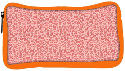 

Snoogg Eco Friendly Canvas Abstract Pink Pattern Design Designer Student Pen Pencil Case Coin Purse Pouch Cosmetic Makeup Bag (ORANGE) Pouch(Multicolor)