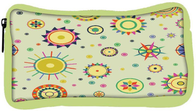 

Snoogg Eco Friendly Canvas Abstract Mixed Pattern Designer Student Pen Pencil Case Coin Purse Pouch Cosmetic Makeup Bag (GREEN) Pouch(Multicolor)