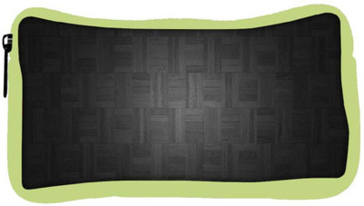 

Snoogg Eco Friendly Canvas Black Floor Deisgn Designer Student Pen Pencil Case Coin Purse Pouch Cosmetic Makeup Bag (GREEN) Pouch(Multicolor)