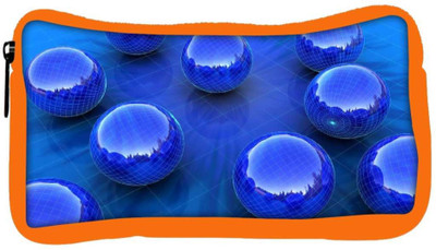 

Snoogg Eco Friendly Canvas Blue Balls Designer Student Pen Pencil Case Coin Purse Pouch Cosmetic Makeup Bag (ORANGE) Pouch(Multicolor)