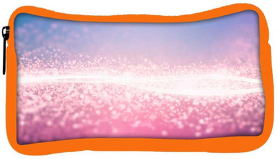 

Snoogg Eco Friendly Canvas Shinning Layer Designer Student Pen Pencil Case Coin Purse Pouch Cosmetic Makeup Bag (ORANGE) Pouch(Multicolor)