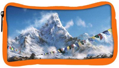 

Snoogg Eco Friendly Canvas Everest Climb Student Pen Pencil Case Coin Purse Pouch Cosmetic Makeup Bag (ORANGE) Pouch(Multicolor)