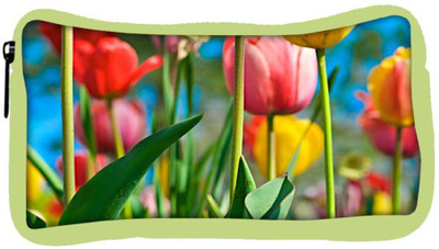 

Snoogg Eco Friendly Canvas Colorful Roses Designer Student Pen Pencil Case Coin Purse Pouch Cosmetic Makeup Bag (GREEN) Pouch(Multicolor)