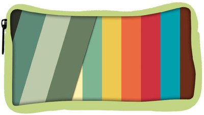 

Snoogg Eco Friendly Canvas Slant Multi Color Designer Student Pen Pencil Case Coin Purse Pouch Cosmetic Makeup Bag (GREEN) Pouch(Multicolor)