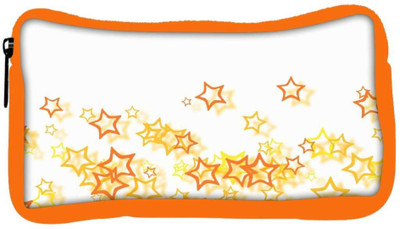 

Snoogg Eco Friendly Canvas Small Yellow Stars Designer Student Pen Pencil Case Coin Purse Pouch Cosmetic Makeup Bag (ORANGE) Pouch(Multicolor)