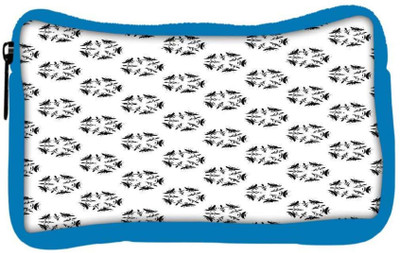 

Snoogg Eco Friendly Canvas Floral Stars Pattern Designer Student Pen Pencil Case Coin Purse Pouch Cosmetic Makeup Bag (BLUE) Pouch(Multicolor)
