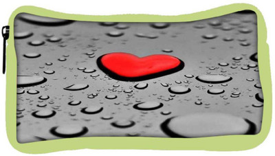 

Snoogg Eco Friendly Canvas Red Drop Heart Student Pen Pencil Case Coin Purse Pouch Cosmetic Makeup Bag (GREEN) Pouch(Multicolor)