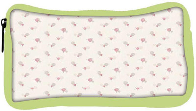 

Snoogg Eco Friendly Canvas Splash Flower Pattern Student Pen Pencil Case Coin Purse Pouch Cosmetic Makeup Bag (GREEN) Pouch(Multicolor)