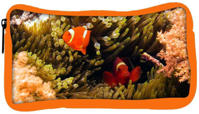 

Snoogg Eco Friendly Canvas Red And Orange Fish Designer Student Pen Pencil Case Coin Purse Pouch Cosmetic Makeup Bag (ORANGE) Pouch(Multicolor)