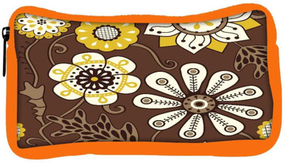 

Snoogg Eco Friendly Canvas Colorful Floral Seamless Pattern In Cartoon Style Seamless Pattern Student Pen Pencil Case Coin Purse Pouch Cosmetic Makeup Bag (ORANGE) Pouch(Multicolor)