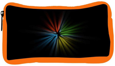 

Snoogg Eco Friendly Canvas Light Flower Designer Student Pen Pencil Case Coin Purse Pouch Cosmetic Makeup Bag (ORANGE) Pouch(Multicolor)