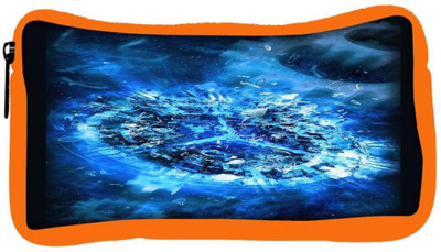 

Snoogg Eco Friendly Canvas Shattered Clock 2693 Student Pen Pencil Case Coin Purse Pouch Cosmetic Makeup Bag (ORANGE) Pouch(Multicolor)