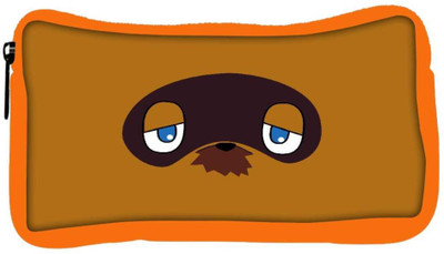 

Snoogg Eco Friendly Canvas Grumpy In Face Student Pen Pencil Case Coin Purse Pouch Cosmetic Makeup Bag (ORANGE) Pouch(Multicolor)