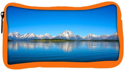 

Snoogg Eco Friendly Canvas Blue Water And White Mountain Designer Student Pen Pencil Case Coin Purse Pouch Cosmetic Makeup Bag (ORANGE) Pouch(Multicolor)