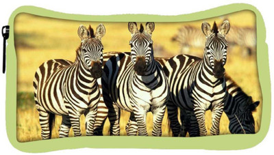 

Snoogg Eco Friendly Canvas Group Of Zebra Designer Student Pen Pencil Case Coin Purse Pouch Cosmetic Makeup Bag (GREEN) Pouch(Multicolor)
