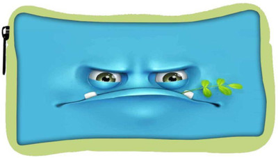 

Snoogg Eco Friendly Canvas Grumpy Ghost 2639 Student Pen Pencil Case Coin Purse Pouch Cosmetic Makeup Bag (GREEN) Pouch(Multicolor)