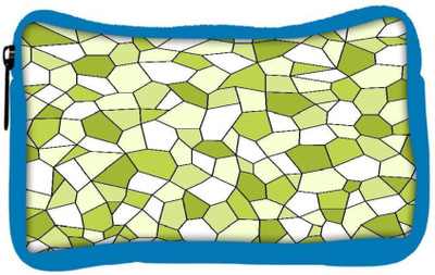 

Snoogg Eco Friendly Canvas Abstract Green Blocks Pattern Designer Student Pen Pencil Case Coin Purse Pouch Cosmetic Makeup Bag (BLUE) Pouch(Multicolor)