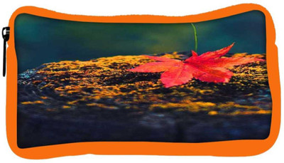 

Snoogg Eco Friendly Canvas Autumn Sunset Student Pen Pencil Case Coin Purse Pouch Cosmetic Makeup Bag (ORANGE) Pouch(Multicolor)