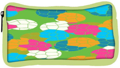 

Snoogg Eco Friendly Canvas Mosaic Tiles Colourful 2882 Student Pen Pencil Case Coin Purse Pouch Cosmetic Makeup Bag (GREEN) Pouch(Multicolor)