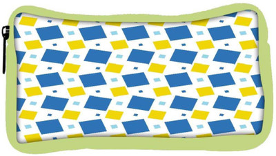 

Snoogg Eco Friendly Canvas Blue And Yellow Blocks Designer Student Pen Pencil Case Coin Purse Pouch Cosmetic Makeup Bag (GREEN) Pouch(Multicolor)