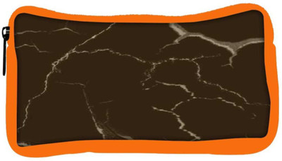 

Snoogg Eco Friendly Canvas Wall Crack Designer Student Pen Pencil Case Coin Purse Pouch Cosmetic Makeup Bag (ORANGE) Pouch(Multicolor)
