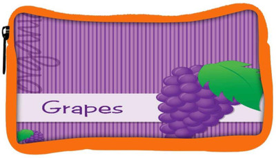 

Snoogg Eco Friendly Canvas Bright Organic Purple Grape Card In Vector Format Student Pen Pencil Case Coin Purse Pouch Cosmetic Makeup Bag (ORANGE) Pouch(Multicolor)