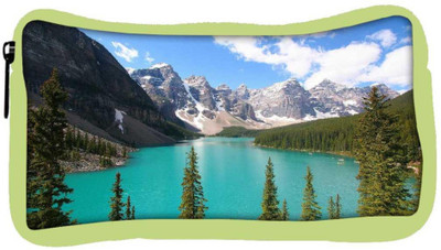 

Snoogg Eco Friendly Canvas Green River Designer Student Pen Pencil Case Coin Purse Pouch Cosmetic Makeup Bag (GREEN) Pouch(Multicolor)