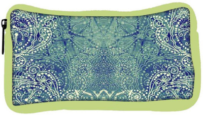 

Snoogg Eco Friendly Canvas Paisley Formation Student Pen Pencil Case Coin Purse Pouch Cosmetic Makeup Bag (GREEN) Pouch(Multicolor)