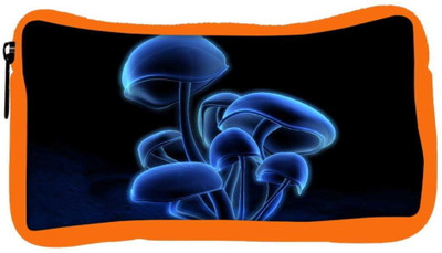 

Snoogg Eco Friendly Canvas Digital Blasphemy Mushroom Designer Student Pen Pencil Case Coin Purse Pouch Cosmetic Makeup Bag (ORANGE) Pouch(Multicolor)