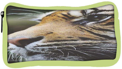 

Snoogg Eco Friendly Canvas Tiger Student Pen Pencil Case Coin Purse Pouch Cosmetic Makeup Bag (GREEN) Pouch(Multicolor)