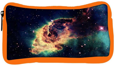 

Snoogg Eco Friendly Canvas Meteorite Space Student Pen Pencil Case Coin Purse Pouch Cosmetic Makeup Bag (ORANGE) Pouch(Multicolor)