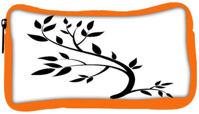 

Snoogg Eco Friendly Canvas Design Element Graphic Drawing Of A Brunch With Leaves Student Pen Pencil Case Coin Purse Pouch Cosmetic Makeup Bag (ORANGE) Pouch(Multicolor)