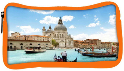 

Snoogg Eco Friendly Canvas Rome Lake Designer Student Pen Pencil Case Coin Purse Pouch Cosmetic Makeup Bag (ORANGE) Pouch(Multicolor)