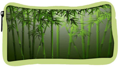 

Snoogg Eco Friendly Canvas Bamboo Student Pen Pencil Case Coin Purse Pouch Cosmetic Makeup Bag (GREEN) Pouch(Multicolor)