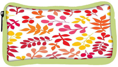 

Snoogg Eco Friendly Canvas Colorful Leaves Designer Student Pen Pencil Case Coin Purse Pouch Cosmetic Makeup Bag (GREEN) Pouch(Multicolor)
