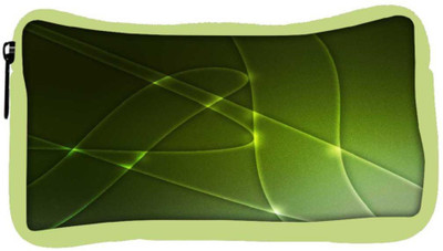 

Snoogg Eco Friendly Canvas Abstract Green Shapes Background Texture Student Pen Pencil Case Coin Purse Pouch Cosmetic Makeup Bag (GREEN) Pouch(Multicolor)