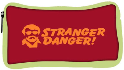 

Snoogg Eco Friendly Canvas Stranger Danger 2909 Student Pen Pencil Case Coin Purse Pouch Cosmetic Makeup Bag (GREEN) Pouch(Multicolor)