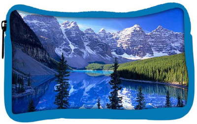 

Snoogg Eco Friendly Canvas White Big Mountains Designer Student Pen Pencil Case Coin Purse Pouch Cosmetic Makeup Bag (BLUE) Pouch(Multicolor)