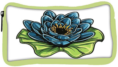 

Snoogg Eco Friendly Canvas Floral Vector Element Student Pen Pencil Case Coin Purse Pouch Cosmetic Makeup Bag (GREEN) Pouch(Multicolor)