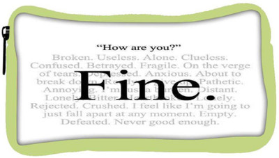 

Snoogg Eco Friendly Canvas Im Fine Express Yourself Student Pen Pencil Case Coin Purse Pouch Cosmetic Makeup Bag (GREEN) Pouch(Multicolor)