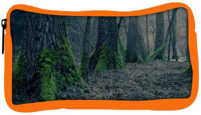 

Snoogg Eco Friendly Canvas Dried Green Tree Designer Student Pen Pencil Case Coin Purse Pouch Cosmetic Makeup Bag (ORANGE) Pouch(Multicolor)
