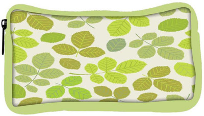 

Snoogg Eco Friendly Canvas Abstract Leaves In Green Designer Student Pen Pencil Case Coin Purse Pouch Cosmetic Makeup Bag (GREEN) Pouch(Multicolor)
