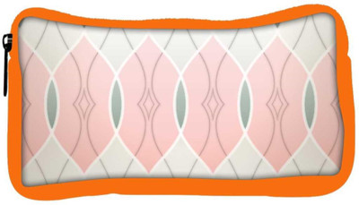 

Snoogg Eco Friendly Canvas Abstract Wall Design Designer Student Pen Pencil Case Coin Purse Pouch Cosmetic Makeup Bag (ORANGE) Pouch(Multicolor)
