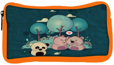

Snoogg Eco Friendly Canvas Lonely Panda 2655 Student Pen Pencil Case Coin Purse Pouch Cosmetic Makeup Bag (ORANGE) Pouch(Multicolor)