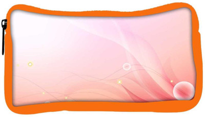 

Snoogg Eco Friendly Canvas Abstract Pink Pattern Designer Student Pen Pencil Case Coin Purse Pouch Cosmetic Makeup Bag (ORANGE) Pouch(Multicolor)