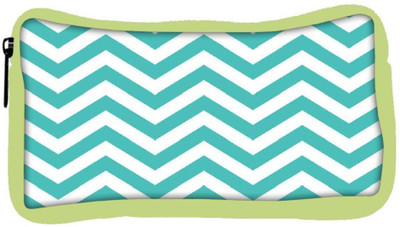 

Snoogg Eco Friendly Canvas Simple Blue Wave 2531 Student Pen Pencil Case Coin Purse Pouch Cosmetic Makeup Bag (GREEN) Pouch(Multicolor)